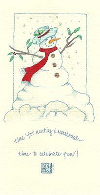 19se-Box - Snow Person - Box of 8 or 10