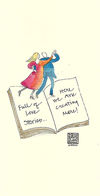 90c-Singles - Dancers On Book - Singles